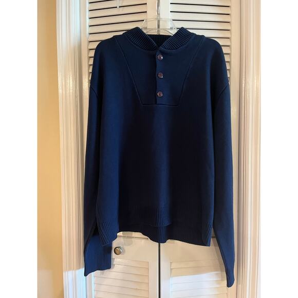 Rare HTF Disney World Castmember Navy Blue Unisex Sweater SzXL - Picture 5 of 13
